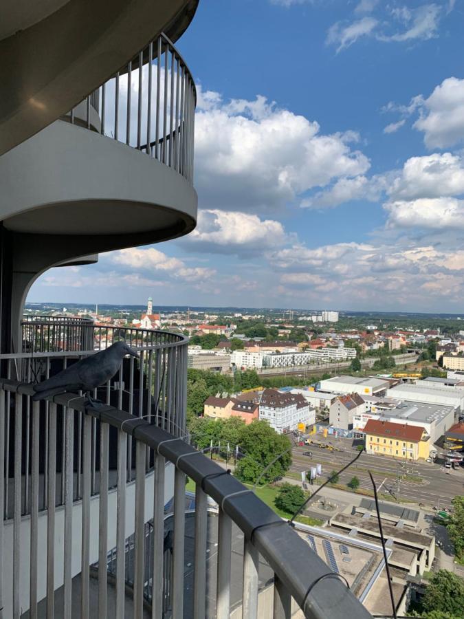 Appartment Im Hotelturm Аугсбург Екстериор снимка